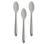 NESTINGHO Cuillères en Silicone Cuillères à Mélanger Résistantes Haute Température Lot de 3 Poignée Confortable Antiadhésives Cuisine, pour Salade et Soupe