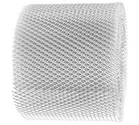 NESTINGHO Grille Protège-Gouttière 24 Pouces en Alliage Aluminium, Pare-Feuilles Maille Fine, Installation Facile pour Système de Drainage et Jardin