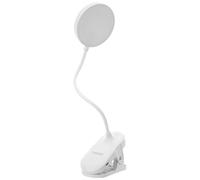 NESTINGHO Lampe à Pince LED Légère en Plastique pour Étudiants, Protection des Yeux, pour Chambre D'élève ou Voyage, Petite Lampe de Lecture Pratique et Rechargeable