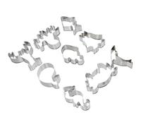 NESTINGHO Lot de 9 Emporte-pièces Animaux Marins en Acier Inoxydable pour Biscuits et Cuisson Rapide D'œufs, Forme Créative pour Petit Déjeuner et Pâtisserie