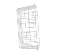 NESTINGHO Panier de Rangement et Facile à Déplacer Blanc pour Congélateur Alimentaire pour Ingrédients et Snacks Cuisine Réfrigérateur