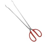 NESTINGHO Pince à Déchets en Acier Inoxydable 53 Cm Poignée Dentelée, Outil de Serrage Sanitaire Polyvalent pour Ramassage Extérieur de Crabes, Anguilles et Ordures, pour Nettoyage de Parcs
