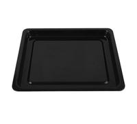 NESTINGHO Plat à Four Rectangulaire Grosse Capacité Haute Température 34x26x2,5 Cm en Émail Noir Résistant pour Cuisson Pâtisserie et Rôtisserie