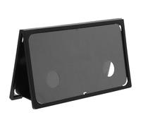 NESTINGHO Présentoir Élégant de Noir Table Design pour V en Plastique Stabilité Rangement Facile, Porte-Affiche et Bureau et Occasions Diverses