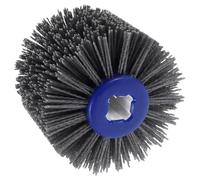 NESTINGHO Roue à Polir en Nylon Abrasif pour Meubles et Portes en Bois, Résistance à L'abrasion, Structure Roue à Dessin, pour Réparation de Portes en Bois