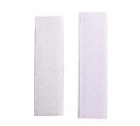 NESTINGHO Ruban Adhésif en Nylon Blanc 5pcs pour Jupe de Table, Réutilisable et Anti-adhésion, pour Bureau et Salle de Classe