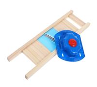 NESTINGHO Trancheuse à Pommes de Terre avec Support de Sécurité Alimentaire 1 Set en Acier Inoxydable Ustensile Cuisine Professionnel Portable Couleur Aléatoire pour