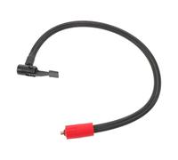 NESTINGHO Tuyau de Compresseur d'Air Haute Pression 50 CM Raccord Fileté M6 Externe Embout de Gonflage Rapide pour Voiture et Vélo Accessoire de Gonflage Pneumatique pour Atelier et Garage