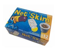 NET SKIM pre-filtre jetable pour skimmer jusqu’à 24 cm - boite de 12 pièces