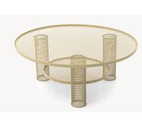 Net table d'appoint grande Blanc nacré Moroso - MOROSO NET 06U PERLWEISS
