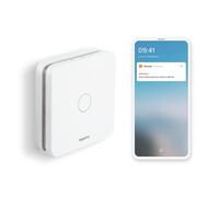Netatmo - Détecteur de Monoxyde de Carbone Intelligent, 2.4 GHz Wi-FI, 10 Ans de Batterie, Alarme 85 DB, Tests automatisés, sans Box domotique, Certifié en 50291 et NF, NCO-FR