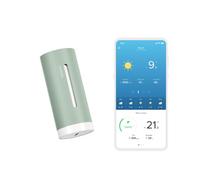 Netatmo Module additionnel intérieur NIM-M-WW - Température, Humidité, Qualité de l’air (CO2) Menthe