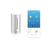 Netatmo Module Intérieur Supplémentaire pour Station Météo - Mesure de la Température, Humidité et Qualité de l’Air (CO2), Contrôle via Smartphone, Accessoire NIM01-WW