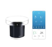 Netatmo Pluviomètre connecté NRG01-WW – Sans-fil pour station météo – Noir