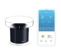 Netatmo Pluviomètre connecté NRG01-WW – Sans-fil pour station météo – Noir