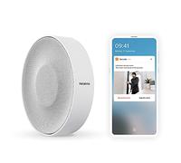 Netatmo Sirène d'intérieur Intelligente, sans Fil, 110 DB, Activation et désactivation automatiques, sans abonnement, Piles ou Filaire, NIS01-UK