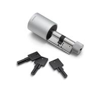 Netatmo Smart Doorlock - Serrure Intelligente avec Accès Smartphone, Clés NFC sécuriée, Partage d'Accès Invités, Cylindre Européen Universel Connceté EN15684, Bluetooth Chiffré, NDL-EC
