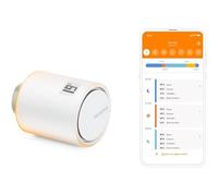 Netatmo Tête Thermostatique Connectée et Intelligente - Accessoire pour Le Thermostat Intelligent et pour Le Pack pour Chauffage collectif, NAV -FR