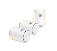 Netatmo - Vannes de radiateur intelligentes, blanches, 3 pièces NBU-NAV