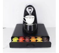 NetBoat Tiroir Capsule de Café - Rangement Support pour Dosette Machine à Café Nespresso - Distributeur Range-Dosette Capsules