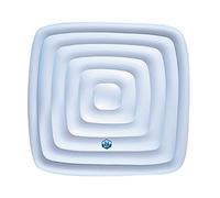 NetSpa Couvercle gonflable pour spa carré Aspen 128x128cm, Blanc