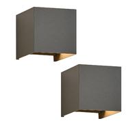 Nettlife Applique murale Luminea - Gris