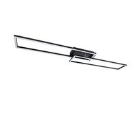 NETTLIFE Plafonnier LED Rectangulaire - 32W Blanc Chaud