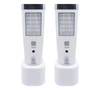 Nettoppo Applique Murale à Détecteur de Mouvement 4 en 1, Lampe de Poche LED Hors Tension, Lampe de Poche d'urgence Rechargeable, Prise UE