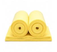 Nettoyage Luffa en Fibre Végétale, Épurateur d'éponges à Vaisselle Luffa | Rouleau Lavette Découpable pour Cuisine, éponge Végétale Absorbant L', Jaune Paille, 1 Mètre_découpable à Volonté 5 Pièces
