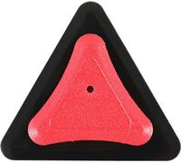 Nettoyage multifonctionnel de la voiture Grattoir en silicone pour animaux domestiques Accessoires de cuisine pour la voiture Noir+rouge