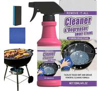 Nettoyant Barbecue Spray Dégrasseur Pour Gril - Action Rapide Extérieur - Élimine Résidus Alimentaires Brûlés et Graisses Incrustées - Pour Grille, Four, Poêle, Plancha (1PC)