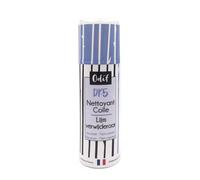 Odif - Nettoyant Colle DK5 - Nettoie les Traces de Colle sur Supports, Outils de Découpe, Pochoirs, Machine à Coudre et à Découper - Transparent et Sans Odeur - Fabriqué en France, Spray de 125 ml