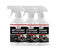 Nettoyant Dégraissant Graisse Cuisine, Hotte, Barbecue, Insert - 1.5 L (3 x 0.5 L) - ARCANE INDUSTRIES