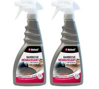Nettoyant & Degraissant Intensif pour Barbecue Helvet - Dissout Efficacement les Graisses & les Suies - Apte au contact Alimentaire - 500 mL (Lot de 2)