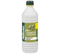 Nettoyant (Essence de térébenthine) - MIEUXA - 103192 - Pure gemme - 1 L - Pour peintures & nettoyage