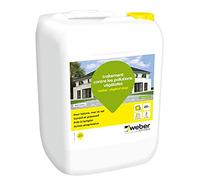 Nettoyant Façades contres les pollutions végétales, traitement curatif et préventif, prêt à l'emploi, 20L, Végétal Stop, WEBER