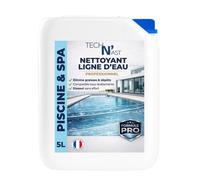 Nettoyant ligne d’eau piscine professionnel 5L - Dégraissant puissant - Élimine graisses et dépôts