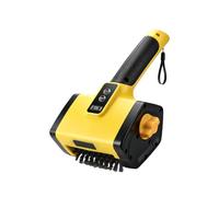 Nettoyant pour Accessoires de Gril | Brosse pour Barbecue électrique | Autolaveuse sans Fil | Brosse métallique en Acier Inoxydable, Rotation puissante de 500 à 800 TR/Min, Affichage numérique, p