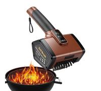 Nettoyant pour Accessoires de Gril | Brosse pour Barbecue électrique | Autolaveuse sans Fil | Brosse métallique en Acier Inoxydable, Rotation puissante de 500 à 800 TR/Min, Affichage numérique, p