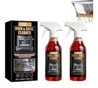 Nettoyant Pour Four Ultra-puissant, Puissant Dégraissant De Cuisine, Spray Nettoyant Polyvalent Pour Grills Et Friteuses À Air Chaud, Élimine Rapidement Et Efficacement Les Taches (2pcs)