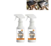 Nettoyant pour grilles de four, spray mousse pour surfaces cuisine (2PCS) | Mousse nettoyante multi-surfaces appareils cuisine, spray acier inoxydable, nettoyant pour grilles four, nettoyant barbecue