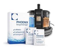 Nettoyant sauna biologique 3x20g (3L) | + aspirateur eau | Granulés enzymatiques contre les taches de transpiration, d'humidité | Phoenix Enzymreiniger