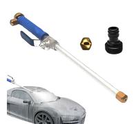 Nettoyeur à pression Hydro - Aluminium Cuivre TPR | Pistolet à eau portable | Avec buse de pulvérisation. Outil puissant de nettoyage pour laver les voitures, arroser le jardin, le patio et les allées