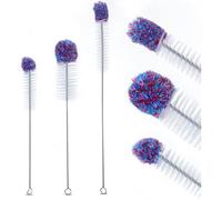 Nettoyeur Bouteille Nettoyage pour Bouteilles Tube Brosse De Nettoyage Brosse Bouteille Goupillon Nettoyage Ecouvillon Convien PZCC