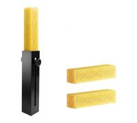 Nettoyeur de bande abrasive pour le travail du bois, nettoyeur de bande de ponçage réglable en caoutchouc pour enlever la sciure de bois et restaurer les courroies, outil de nettoyage rapide pour