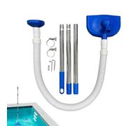 Nettoyeur de fonds de piscine, aspirateur automatique à aspiration pour baignoire - Pour extérieur, patio, jardin, zone de natation, patio, étang, fontaine et