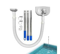 Nettoyeur de fonds de piscine - Aspirateur automatique d'aspiration de , nettoyeur de piscine à main, pour extérieur, patio, jardin, zone de natation, patio, étang, fontaine et