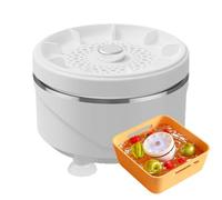 Nettoyeur De Fruits Brosse Tournante Rotative dans l'Eau | Appareil De Nettoyage De Légumes Sans Fil pour Produits Ustensiles Fruits de Mer Bols Cuisine Camping BBQ