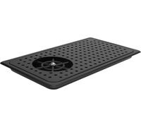 Nettoyeur de gobelets en acier inoxydable à haute pression Nettoyeur de pichets avec plateau d'égouttage pour la maison, le bar, le café et le restaurant