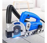 Nettoyeur De Joints De Carrelage Électrique 1200W Avec Aspiration - 9000t/min, Portable, Lames Incluses, Idéal Pour Nettoyer Les Joints De Carrelage De Sol Et Mur(1.7mm)